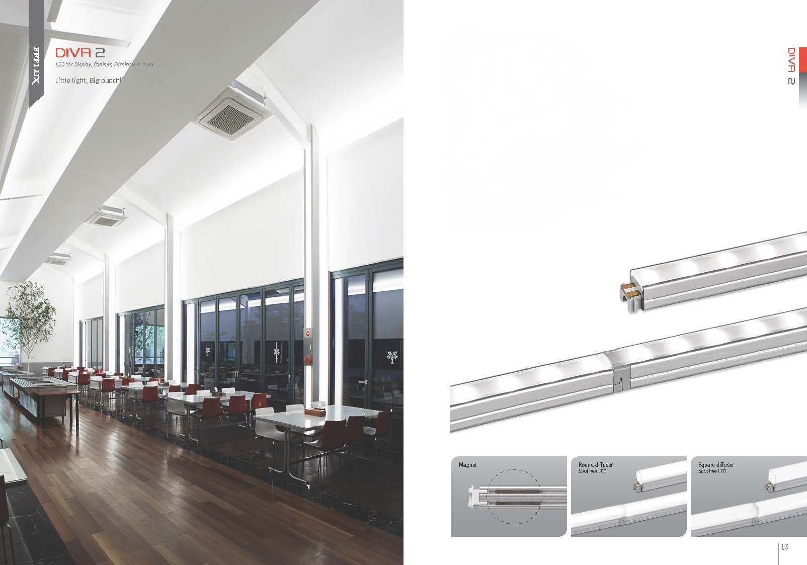 FEELED DIVA 2 (Super Slim linear LED with standard output)